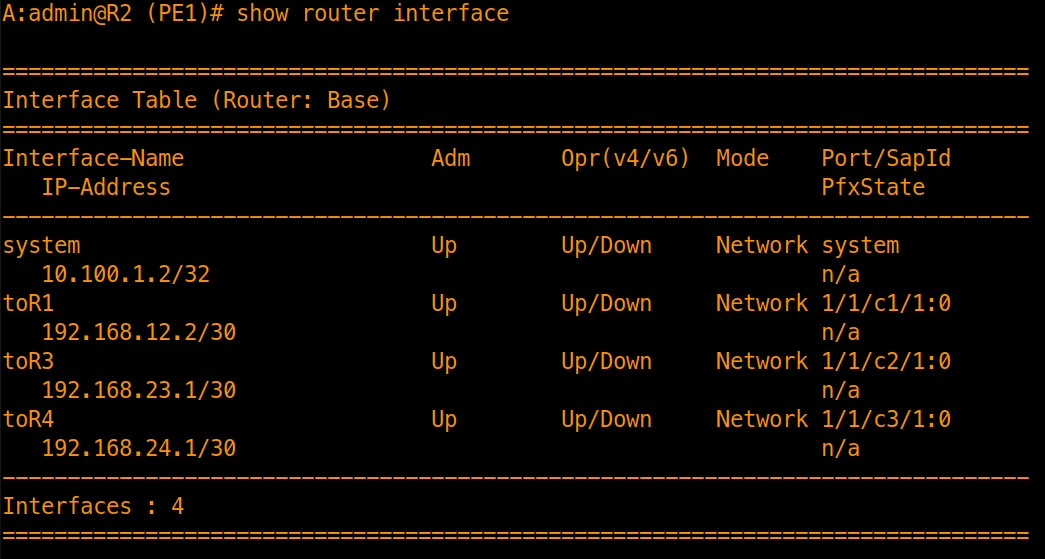 ospf-1-pe1-int-verification